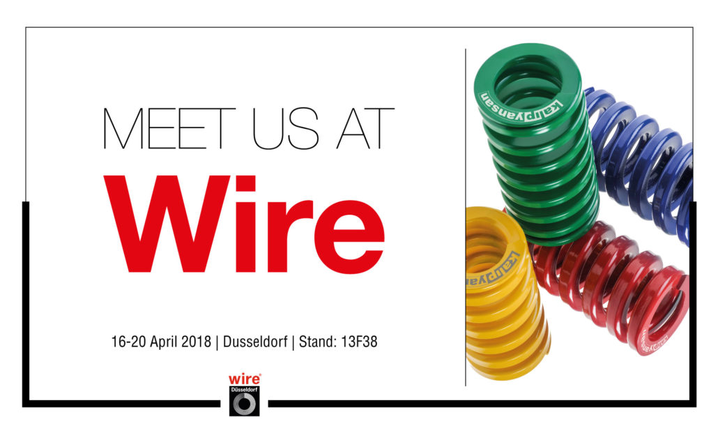 Kalıpyansan is attending WIRE 2018, the greatest wire exhibition of the world